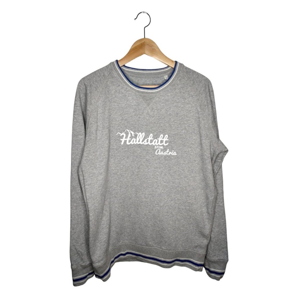 Organic Cotton Hallstatt Austria Stanley Stella Sweatshirt Size L